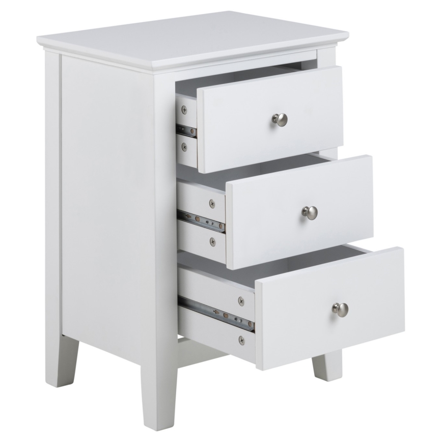 Yöpöytä LARA valkoinen