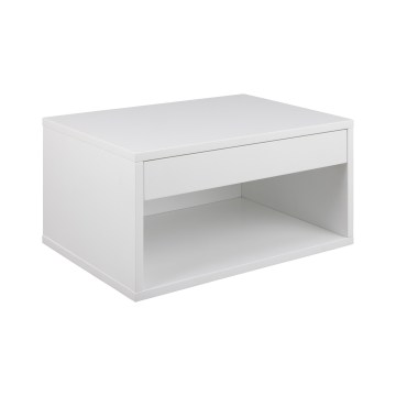 Yöpöytä LIGNE 50x35 cm valkoinen