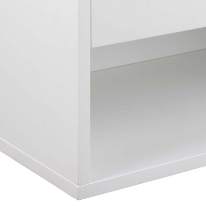 Yöpöytä LIGNE 50x35 cm valkoinen