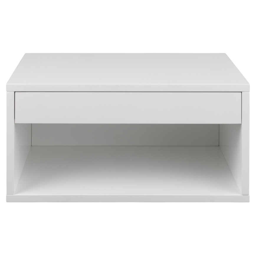 Yöpöytä LIGNE 50x35 cm valkoinen