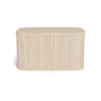 Yöpöytä MADERA 46x30 cm valkoinen tammi