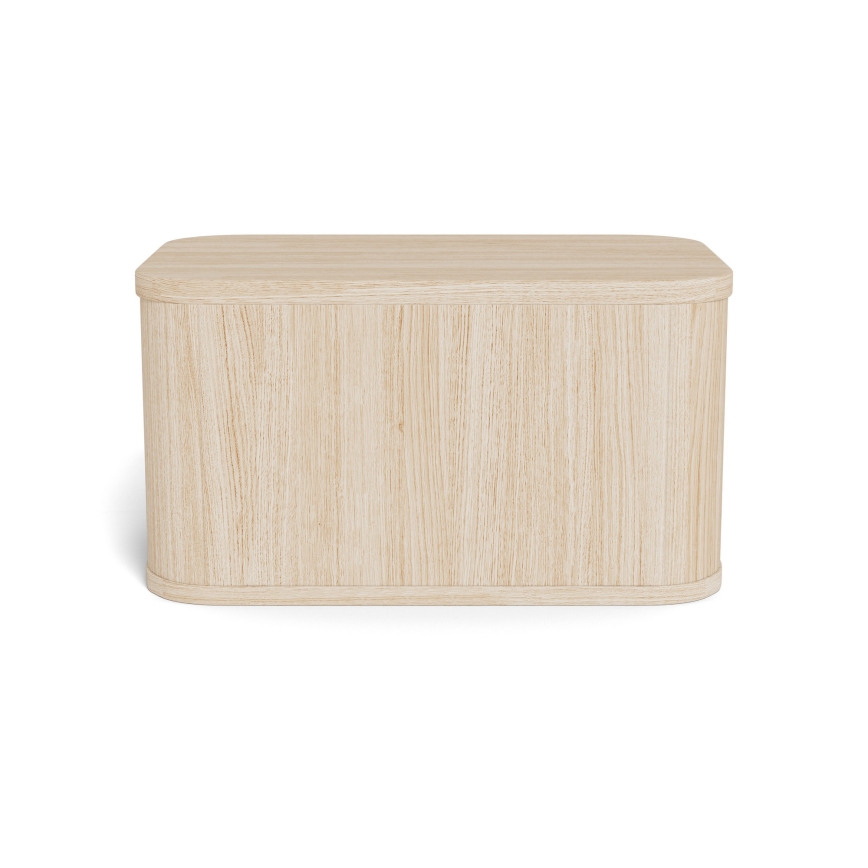 Yöpöytä MADERA 46x30 cm valkoinen tammi