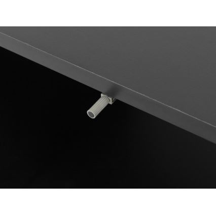 Yöpöytä OVESSI 52x47 cm musta/tammi artisan