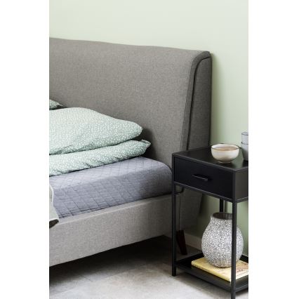 Yöpöytä SARON antrasiitti