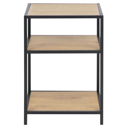 Yöpöytä SARON tammi/musta