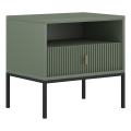 Yöpöytä SUE vihreä/musta