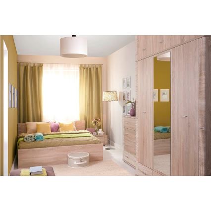 Yöpöytä THEMO 29x63 cm sonoma-tammi