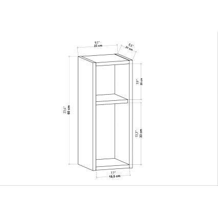 Yöpöytä TILMO antrasiitti