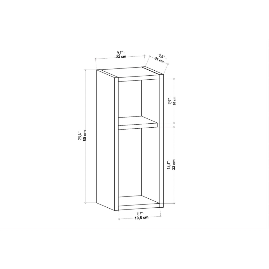 Yöpöytä TILMO tammi