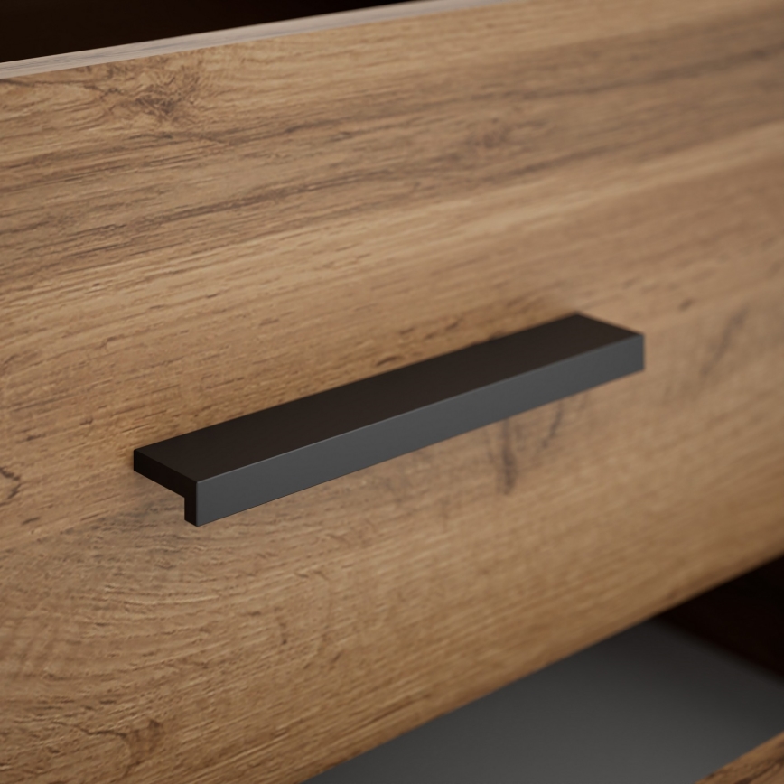 Yöpöytä TOD Craft-tammi/musta