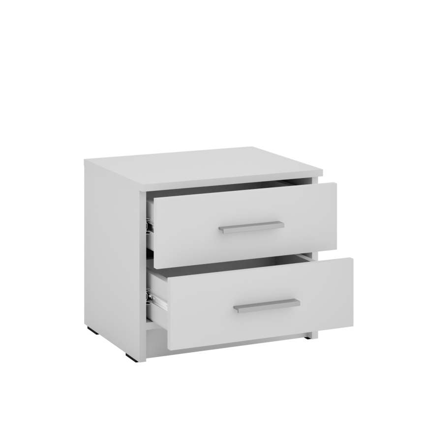 Yöpöytä TOD valkoinen