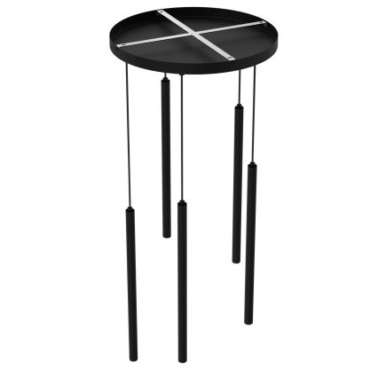 YORU-riippuvalaisin vaijerilla 8xG9/8W/230V, musta