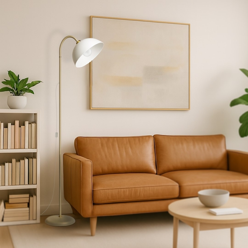 ZACK-lattiavalaisin 1xE27/60W/230V beige