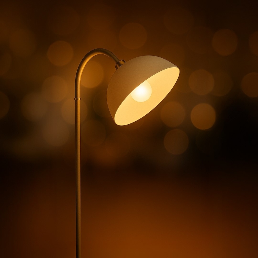 ZACK-lattiavalaisin 1xE27/60W/230V beige