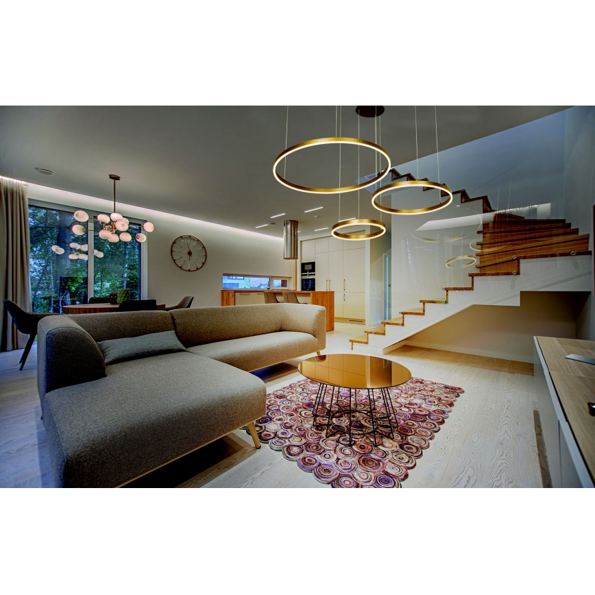 Zambelis 1956 - LED-kattokruunu johdossa LED/136W/230V kulta