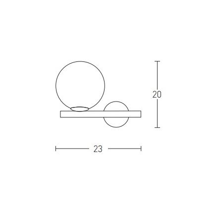 Zambelis 1996 - Seinävalaisin 1xE14/15W/230V kulta