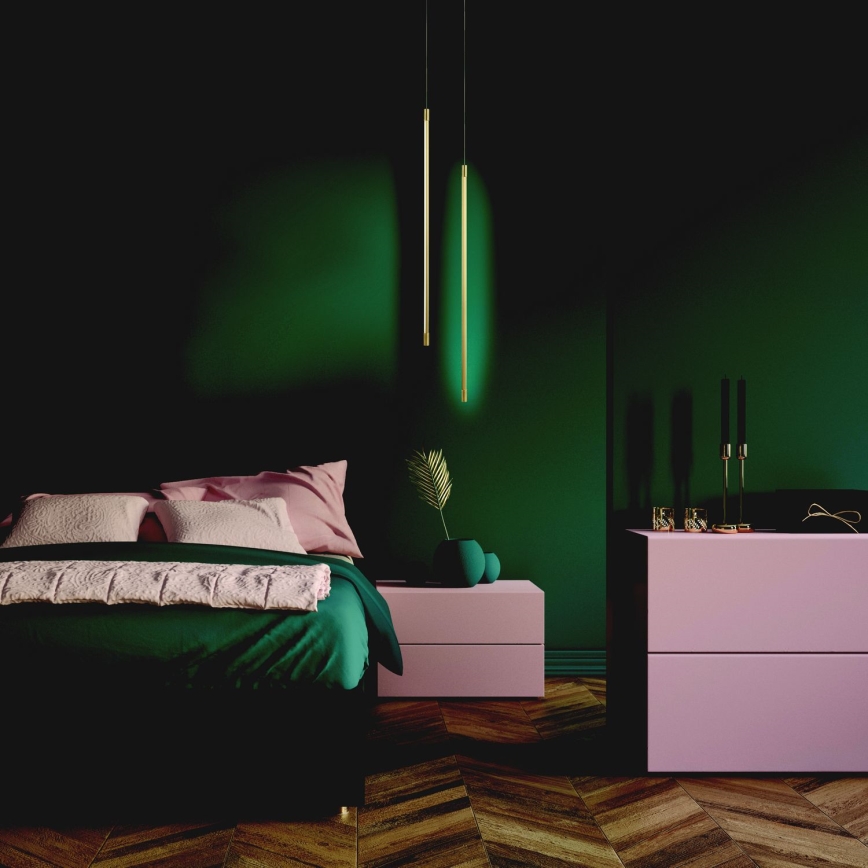 Zambelis 20122 - LED-kattokruunu johdossa LED/12W/230V kulta