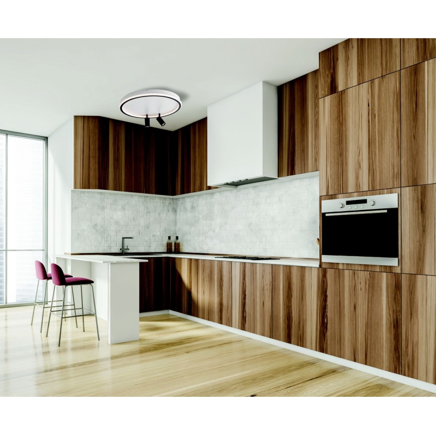 Zambelis 22014 - Himmennettävä LED-kattovalaisin LED/71W/230V musta