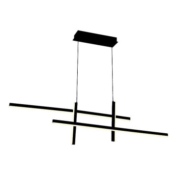 Zambelis 22023 - LED himmennettävä kattokruunu johdolla LED/41W/230V musta