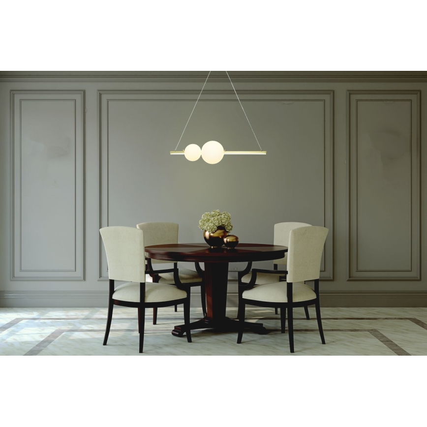 Zambelis 22108 - LED himmennettävä kattokruunu johdolla LED/11W/230V kulta