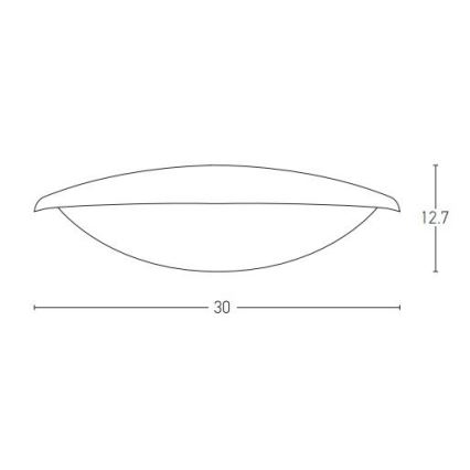 Zambelis E115 - LED-ulkoseinävalaisin LED/6W/230V IP54 antrasiitti