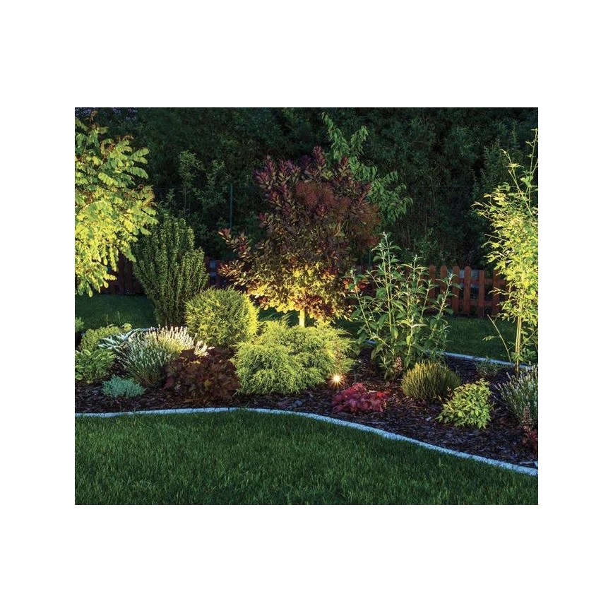 Zambelis E217 - Ulkovalaisin 1xGU10/5W/230V IP65 musta