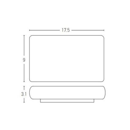 Zambelis E239 - LED-ulkoseinävalaisin 2xLED/6W/230V IP65 antrasiitti