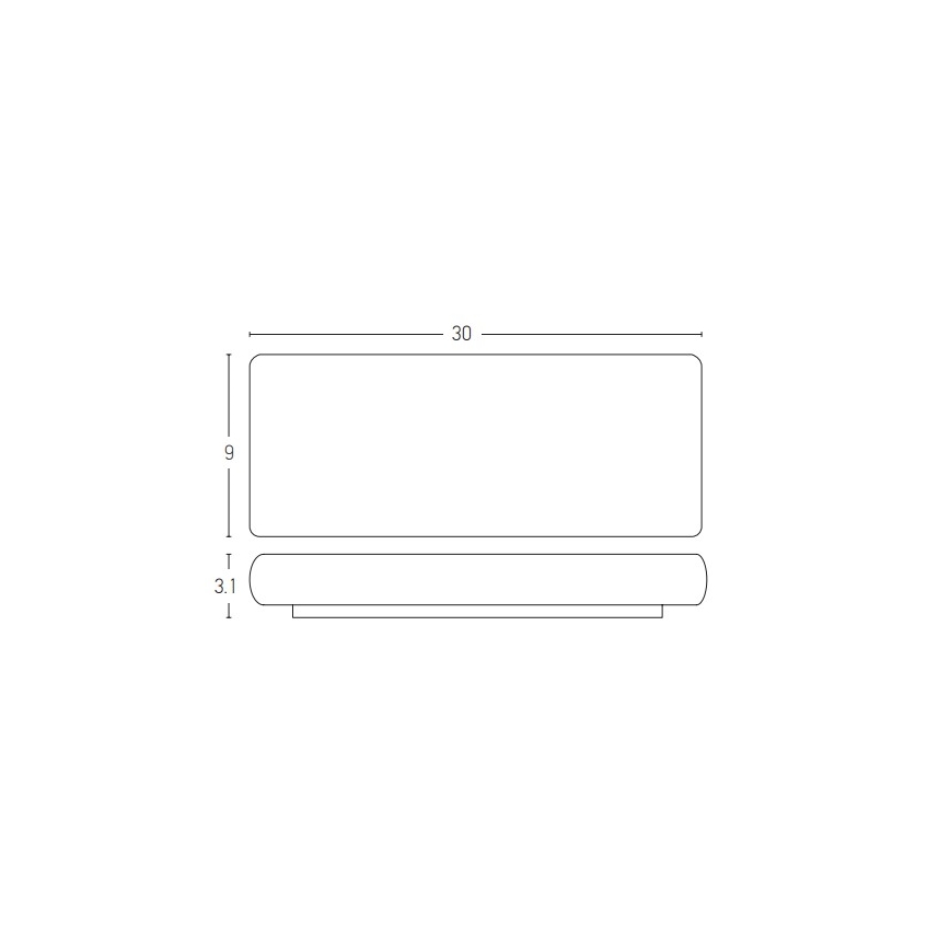 Zambelis E240 - LED-ulkoseinävalaisin 2xLED/10W/230V IP65 antrasiitti