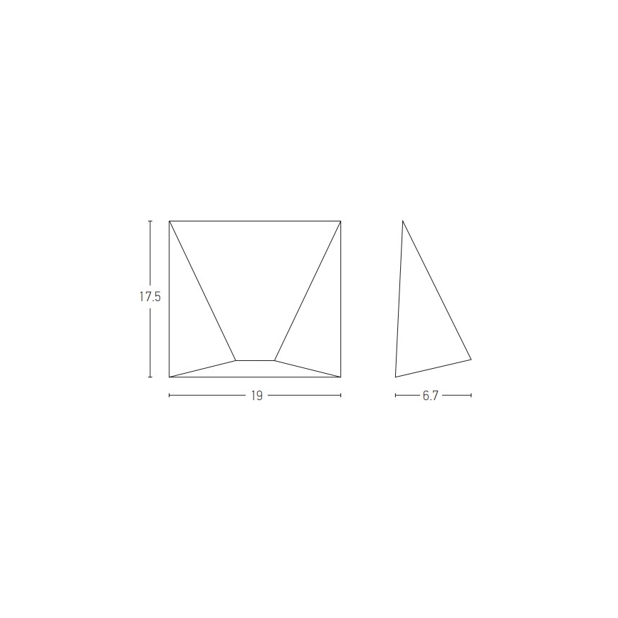 Zambelis E243 - LED-ulkoseinävalaisin LED/7W/230V IP44 antrasiitti