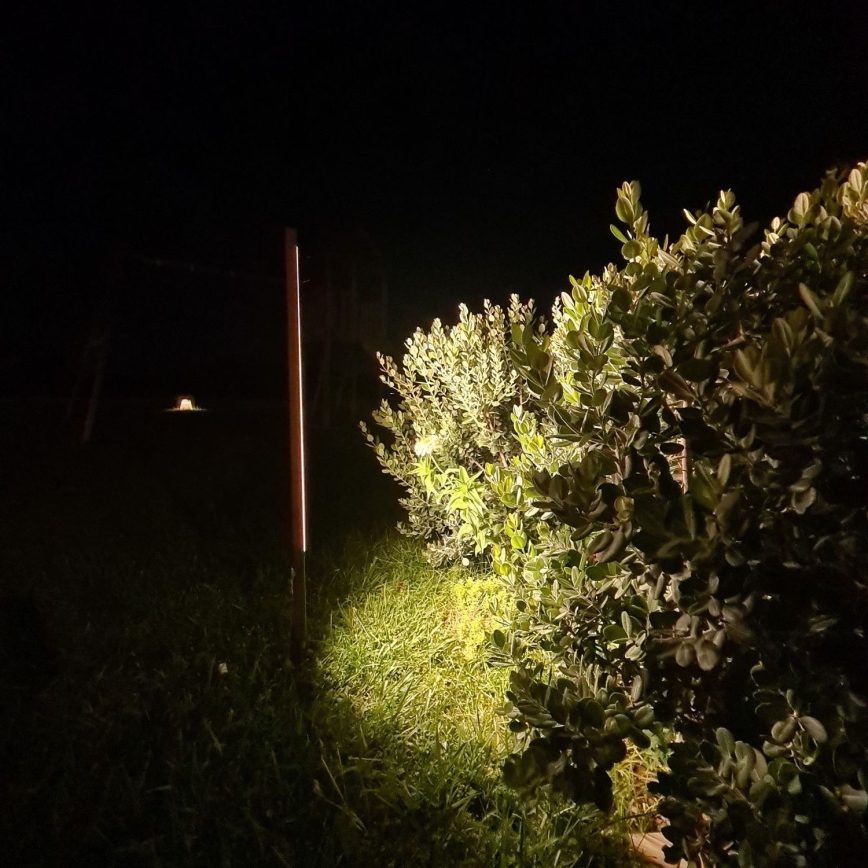 Zambelis E280 - LED-ulkolamppu LED/15W/230V IP65 ruskea