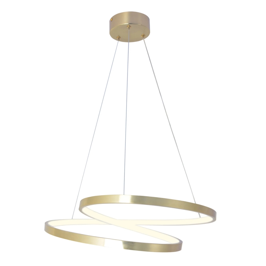 ZEFIRA LED-riippuvalaisin vaijerilla LED/40W/230V 4000K Ø 50 cm kultainen