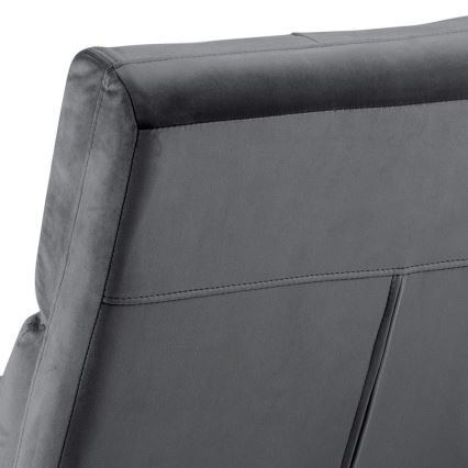 Nojatuoli ZETA tummanharmaa