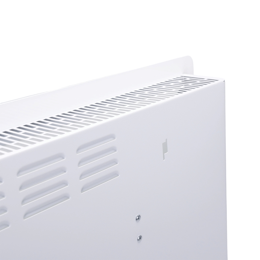 ZEVENTI - Älykäs seinälle asennettava sähkölämmitin/konvektori LCD-näytöllä 1000/2000W/230V Wi-Fi valkoinen