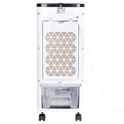 ZEVENTI - Ilmanjäähdytin ARCTIC 60W/230V musta/valkoinen + kaukosäädin