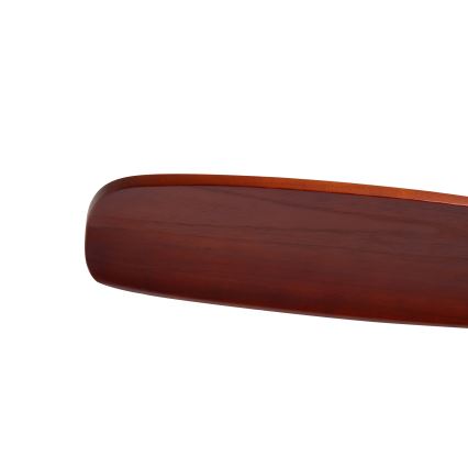 ZEVENTI - CUENCA kattotuuletin Wi-Fi Tuya musta/tammi + kaukosäädin