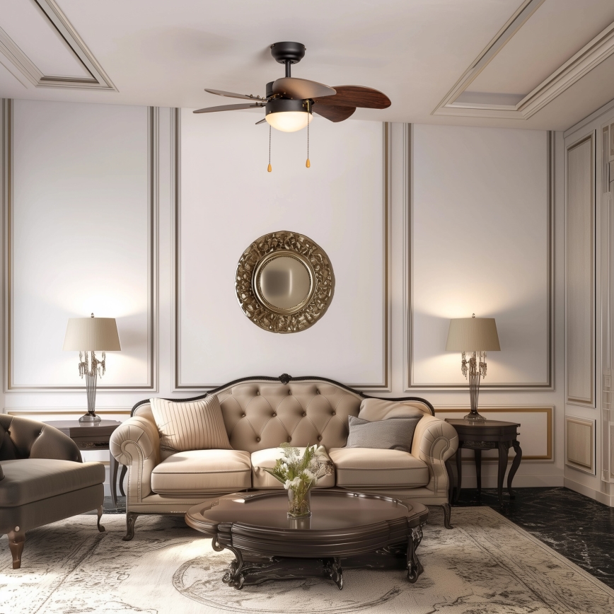 ZEVENTI - Kattotuuletin FAMARA 1xE14/60W/230V