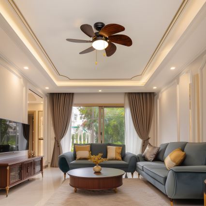 ZEVENTI - Kattotuuletin FAMARA 1xE14/60W/230V