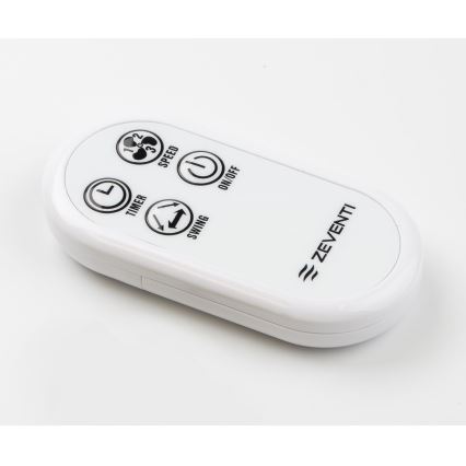 ZEVENTI - Kaukosäädin tuulettimille FREEZE valkoinen
