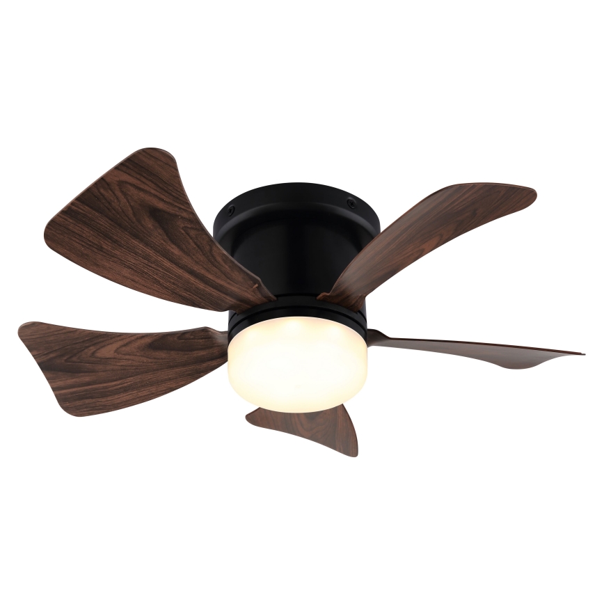 ZEVENTI - LED himmennettävä kattovalo MUNDAKA LED/10W/230V 3000-6500K ruskea + kauko-ohjaus