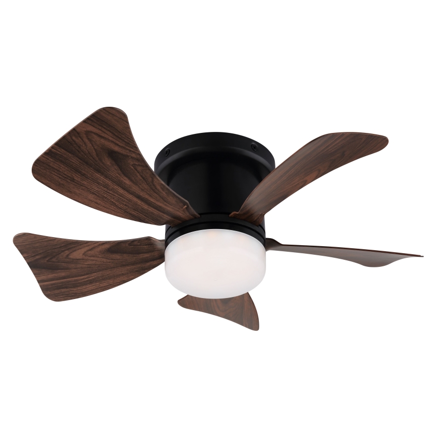 ZEVENTI - LED himmennettävä kattovalo MUNDAKA LED/10W/230V 3000-6500K ruskea + kauko-ohjaus