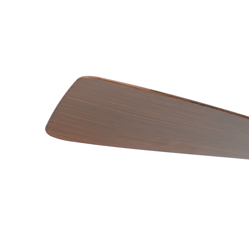 ZEVENTI - LED-himmennettävä kattotuuletin AERYS LED/24W/230V 3000/4000/6000K Wi-Fi Tuya musta/pähkinä + kaukosäädin