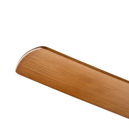 ZEVENTI - LED-kattotuuletin BARROSA LED/18W/230V 3000/4000/6000K Wi-Fi Tuya ruskea + kaukosäädin