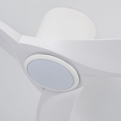 ZEVENTI - LED-himmennettävä kattotuuletin ORBITO LED/24W/230V 3000/4000/6000K Wi-Fi Tuya valkoinen + kaukosäädin