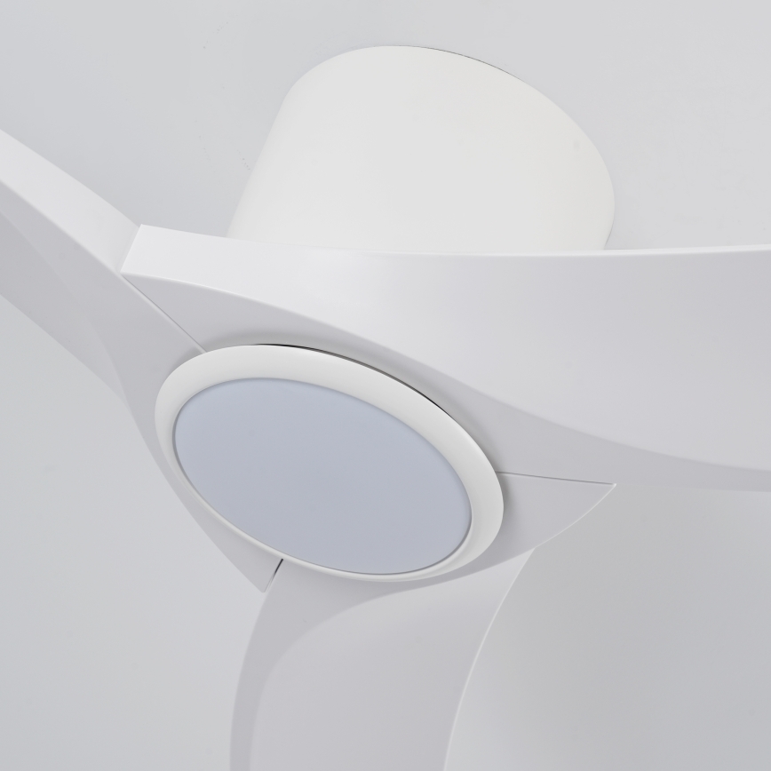 ZEVENTI - LED-himmennettävä kattotuuletin ORBITO LED/24W/230V 3000/4000/6000K Wi-Fi Tuya valkoinen + kaukosäädin