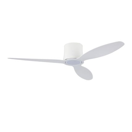 ZEVENTI - himmennettävä LED-kattotuuletin VENTORA LED/24W/230V 3000/4000/6000K Wi-Fi Tuya valkoinen + kaukosäädin