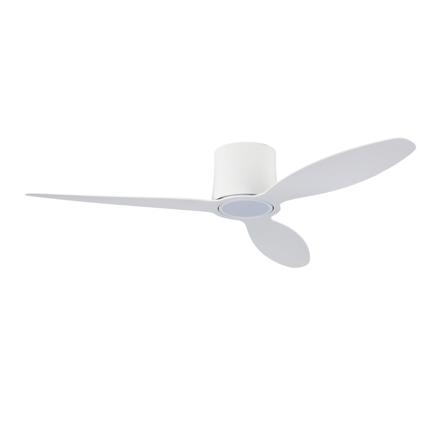 ZEVENTI - himmennettävä LED-kattotuuletin VENTORA LED/24W/230V 3000/4000/6000K Wi-Fi Tuya valkoinen + kaukosäädin