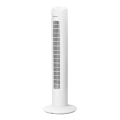 ZEVENTI - Pylvästuuletin FLOW 45W/230V valkoinen