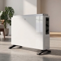 ZEVENTI - Sähköinen suoralämmitin/konvektori 800/1200/2000W/230V valkoinen