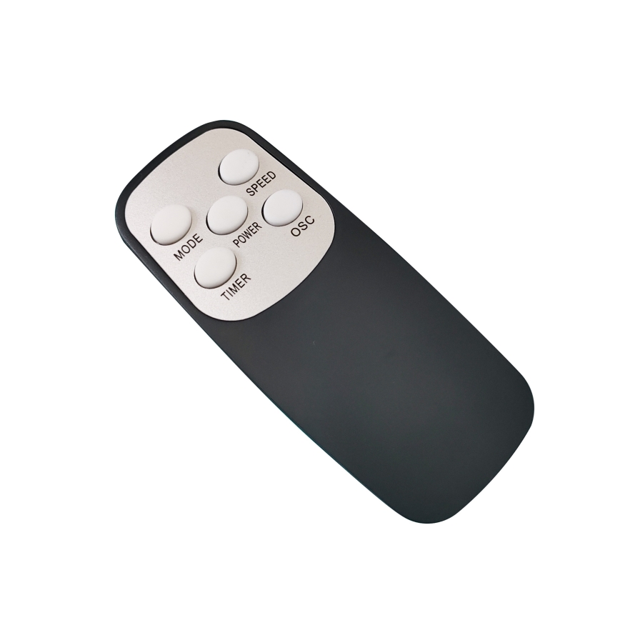 ZEVENTI - Seinäkiinnitteinen tuuletin FANNY 50W/230V halkaisija 45 cm mattakromi + kaukosäädin