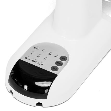 ZEVENTI - Seinätuuletin FANNY 45 W/230 V, halkaisija 41 cm, valkoinen + kaukosäädin
